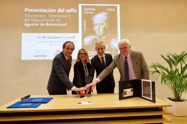 Correos presenta un sello que conmemora el bicentenario del fallecimiento de Agustín de Betancourt - 2, Foto 2