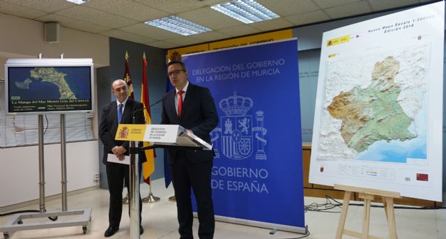 El nuevo mapa autonómico en relieve elaborado por el IGN facilita la lectura e interpretación de las características morfológicas de la Región de Murcia - 1, Foto 1