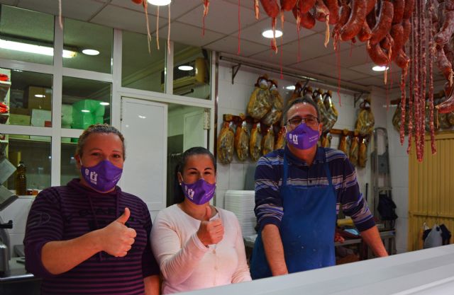 Comienza en Las Torres de Cotillas el reparto de 3.500 mascarillas contra la violencia de género - 4, Foto 4