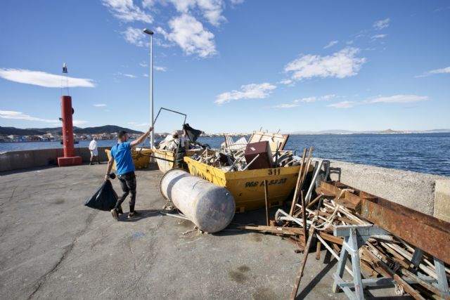 La Fundación Estrella de Levante retira 15 toneladas de residuos de los fondos del Mar Menor - 3, Foto 3