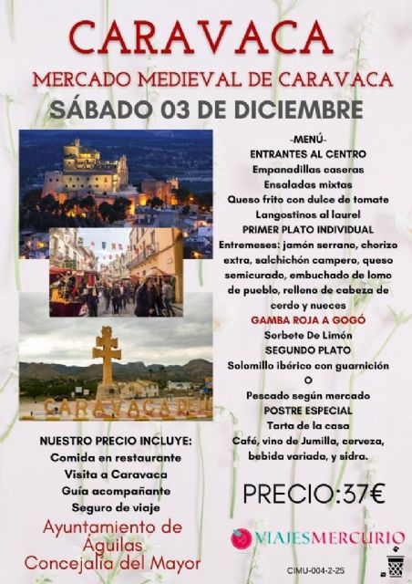 La Concejalía del Mayor organiza un viaje a Caravaca - 1, Foto 1