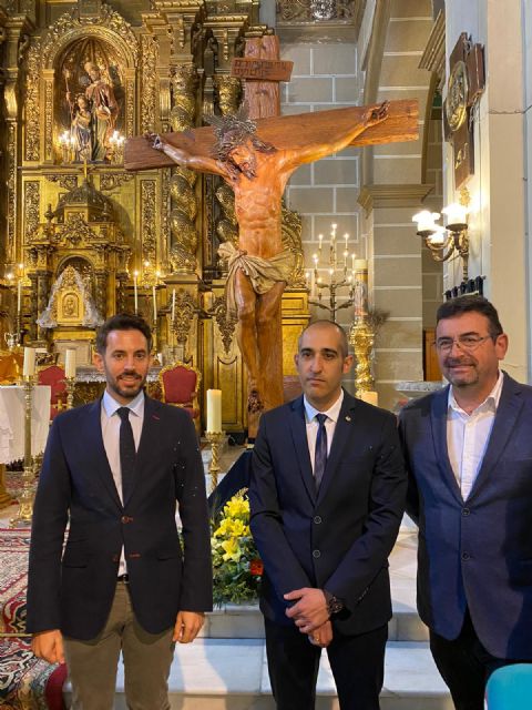 La Comunidad devuelve su esplendor original al Cristo del Perdón de Cieza, tras un complejo proceso restaurador de cuatro meses - 1, Foto 1