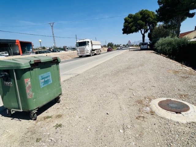 Acometerán el drenaje longitudinal de la carretera N-340 a la altura de “La Granja”, junto al paraje de la Venta de Melilla, Foto 2