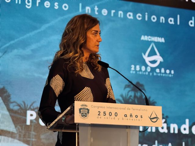 Patricia Fernández ensalza a Archena como capital termal mundial y muestra su satisfacción por la magnitud y relevancia del Congreso Internacional de Termalismo - 2, Foto 2