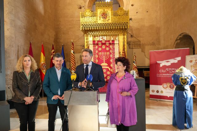 El alcalde de Lorca y el presidente de la Federación San Clemente presentan el nuevo estandarte de Beni Aventuriel y la Píxide de Daysam - 5, Foto 5