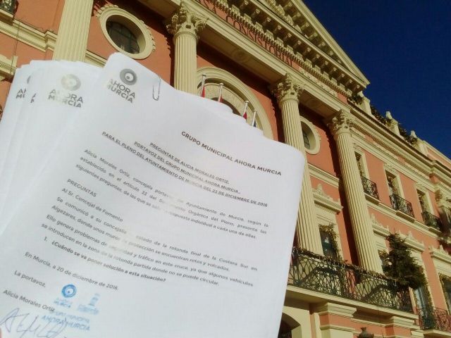 Ahora Murcia registra medio centenar de ruegos y preguntas sobre asuntos pendientes en el municipio - 2, Foto 2