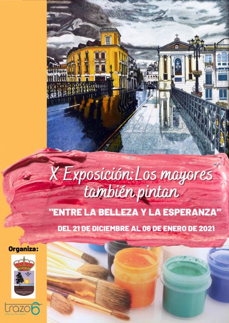 Más de 40 centros de mayores participan en la exposición Los mayores también pintan: entre la belleza y la esperanza - 3, Foto 3