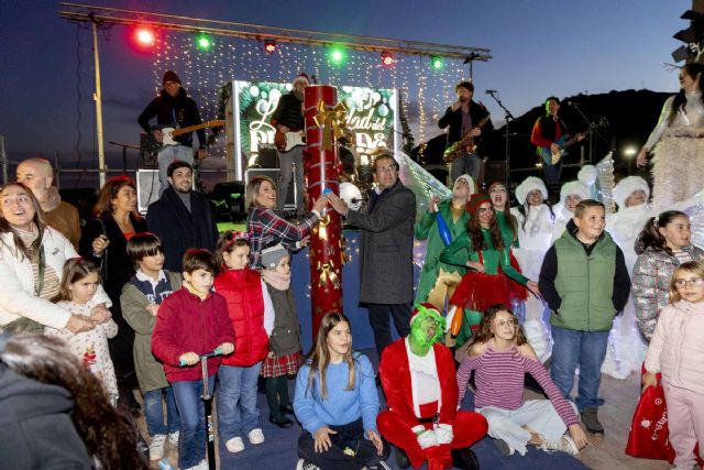 La Navidad ilumina ya la fachada marítima de Cartagena - 1, Foto 1