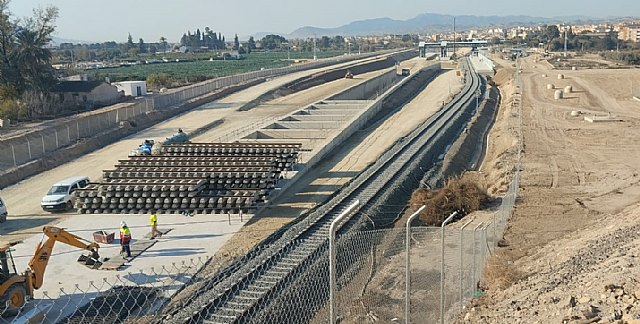 Adif AV culmina un nuevo hito en la construcción de la nueva LAV Murcia-Almería, Foto 1