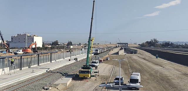 Adif AV culmina un nuevo hito en la construcción de la nueva LAV Murcia-Almería, Foto 3