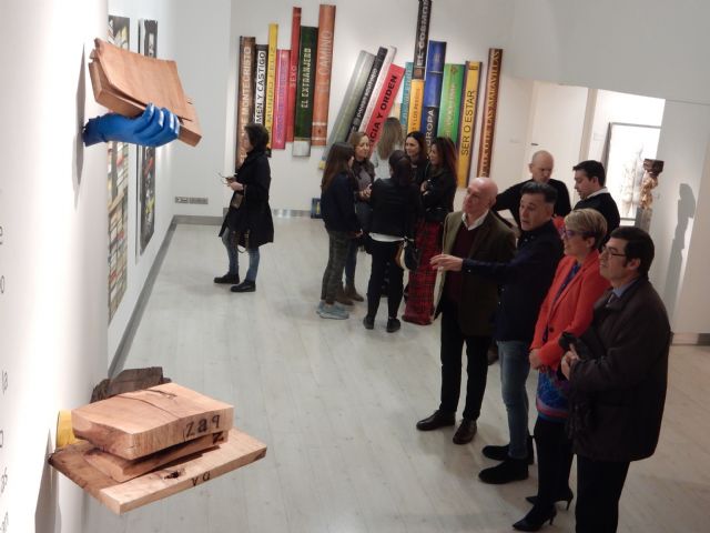 Noelia Arroyo asiste en Madrid a la inauguración de la exposición de Nicolás de Maya Delectus ex libris - 1, Foto 1