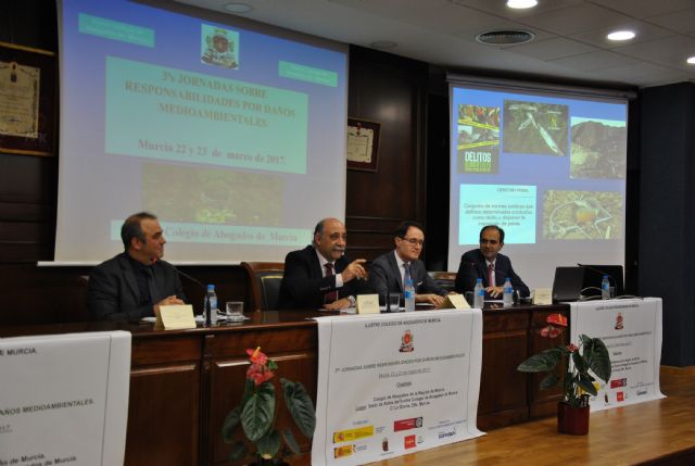 El Colegio de Abogados de Murcia analiza en unas jornadas las responsabilidades por los daños medioambientales - 1, Foto 1