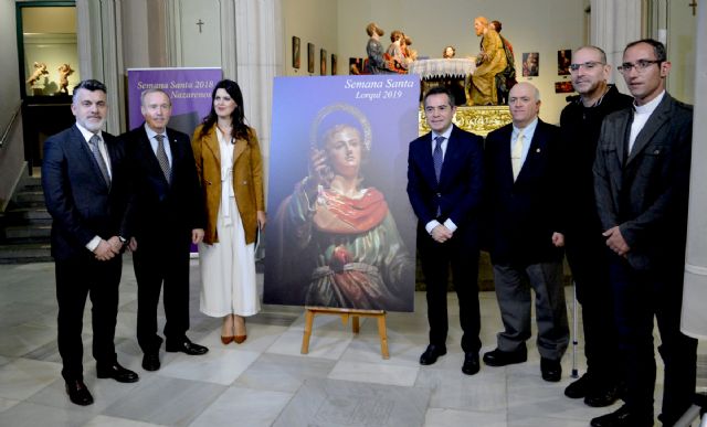 La imagen del joven San Juan de Francisco Liza, protagonista del cartel de Semana Santa de Lorquí - 2, Foto 2