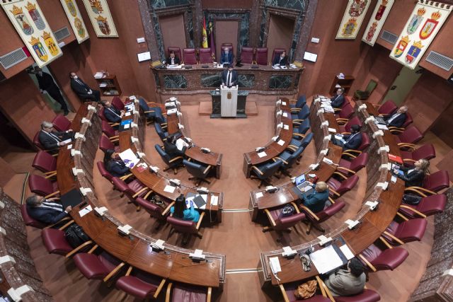 Comparecencia del presidente del Gobierno, Fernando López Miras, para informar sobre la crisis sanitaria Covid-19 - 1, Foto 1