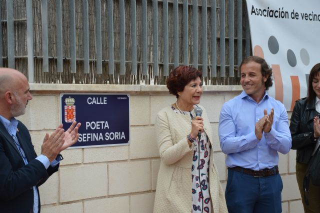 La poeta Josefina Soria es homenajeada en el barrio de Joven Futura - 3, Foto 3