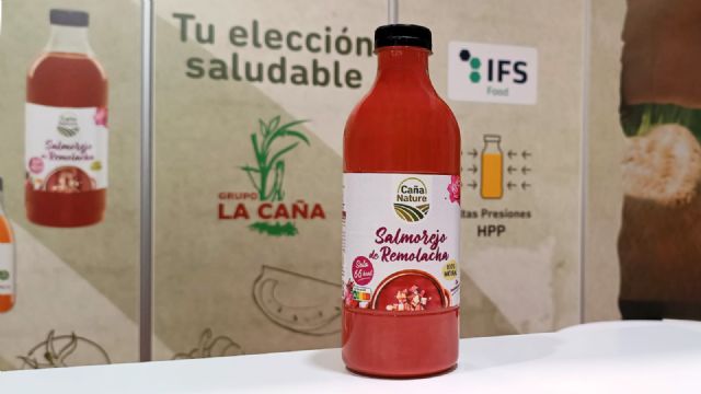 Caña nature presenta su nuevo salmorejo de remolacha en salón gourmets 2024 - 1, Foto 1