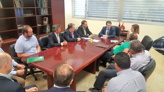 El consejero de Agua, Agricultura , Ganadería y Pesca se reúne con el Comité Ejecutivo de Asaja Murcia - 1, Foto 1