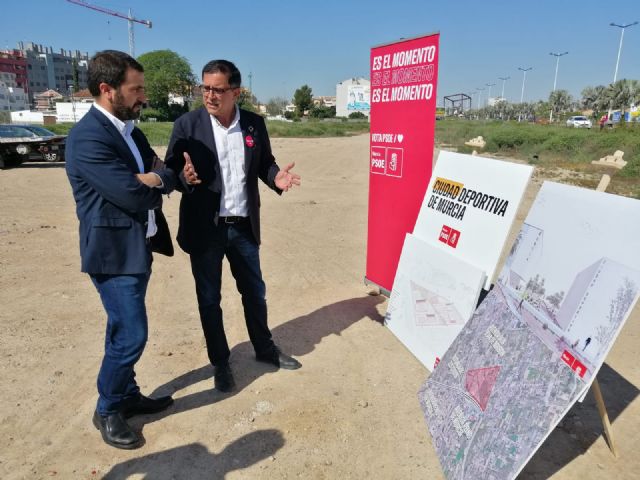 Serrano: Haremos de Murcia un referente del deporte base y de competición construyendo una Ciudad Deportiva en el norte del municipio - 5, Foto 5