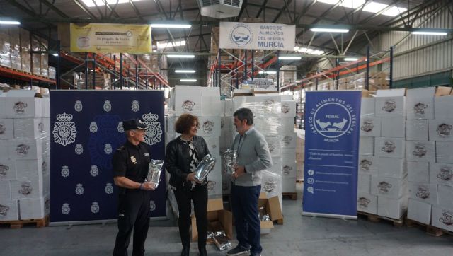 La Delegación del Gobierno entrega al Banco de Alimentos del Segura seis toneladas de café incautadas en una operación antidroga de Policía Nacional - 1, Foto 1