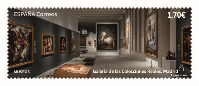 Correos presenta un sello dedicado a la Galería de las Colecciones Reales - 1, Foto 1