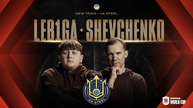 ¡Ucrania nuevo equipo invitado a la Kings WorldCup! El streamer Leb1ga presidirá UA Steel con el apoyo deAndriy Shevchenko - 1, Foto 1