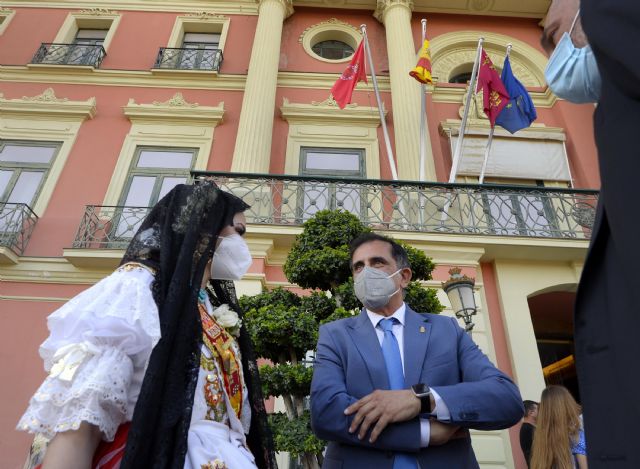 El Alcalde preside la recepción de las candidatas a Reina de la Huerta - 1, Foto 1