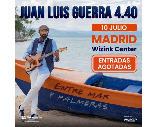 Juan Luis Guerra agota todas las localidades para el concierto que ofrecerá en Madrid el próximo 10 de julio - 1, Foto 1