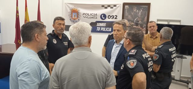 Los vecinos que residen en las diputaciones de Lorca recuperan las patrullas permanentes de vigilancia por parte de la Policía Local y contarán en septiembre con un Grupo de Respuesta en Pedanías (GRP) - 1, Foto 1