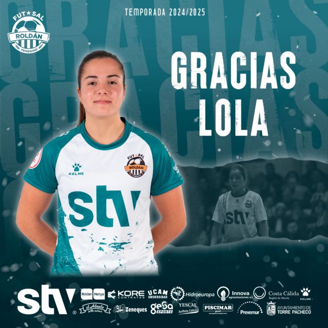 La murciana Lola Martínez causa baja en el STV Roldan para la próxima temporada - 1, Foto 1