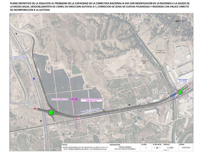 El Ayuntamiento de Las Torres de Cotillas recibe el apoyo del delegado del Gobierno a su proyecto de diseño del trazado de la N-344 - 4, Foto 4