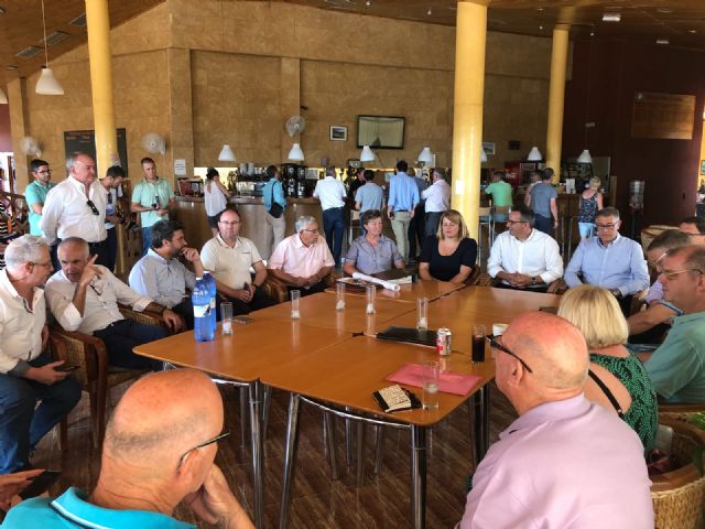 Diego Conesa supervisa las actuaciones realizadas en las ramblas de Lorca, Mazarrón y Los Alcázares para evitar posibles inundaciones - 2, Foto 2