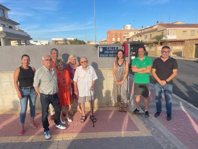 Águilas recuerda a Juan Bautista Gualda rotulando una calle con su nombre - 1, Foto 1