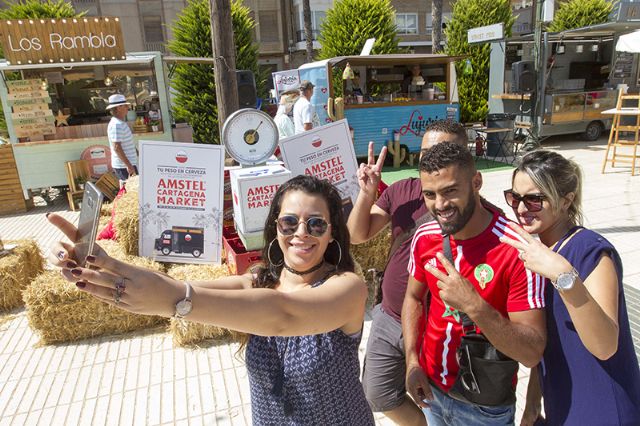 Arranca la primera edición del AMSTEL CARTAGENA MARKET con una cálida respuesta de público a su oferta internacional gastronómica - 1, Foto 1