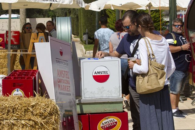 Arranca la primera edición del AMSTEL CARTAGENA MARKET con una cálida respuesta de público a su oferta internacional gastronómica - 2, Foto 2