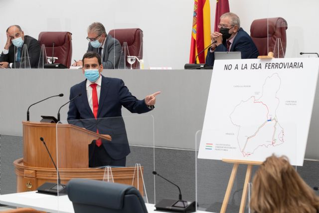 El Ejecutivo regional propone un acuerdo unánime en la Asamblea que impida que la Región de Murcia se convierta en una isla ferroviaria - 1, Foto 1