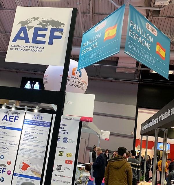 La AEF expone con un Pabellón Español en el Salón de la Franquicia de París - 1, Foto 1