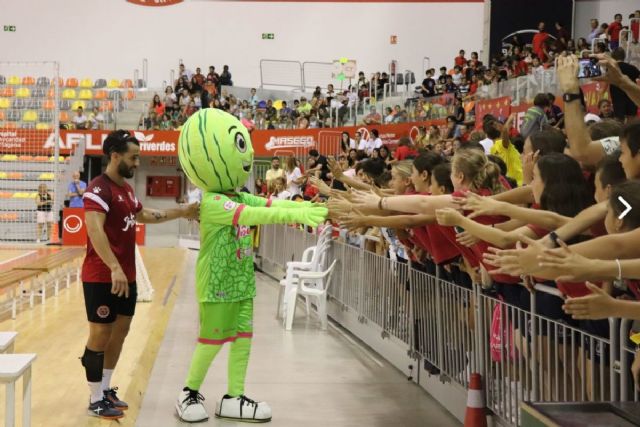 Mil escolares de Cartagena animan al Jimbee antes del derbi de fútbol sala contra Elpozo Murcia - 1, Foto 1