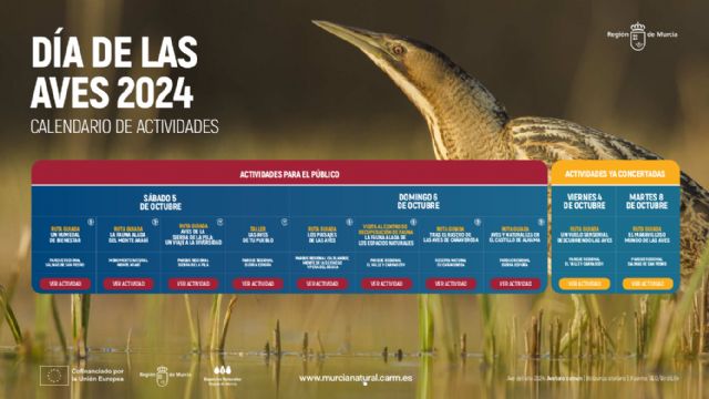 La Comunidad se suma a la celebración del Día de las Aves con diez actividades durante cinco días - 1, Foto 1