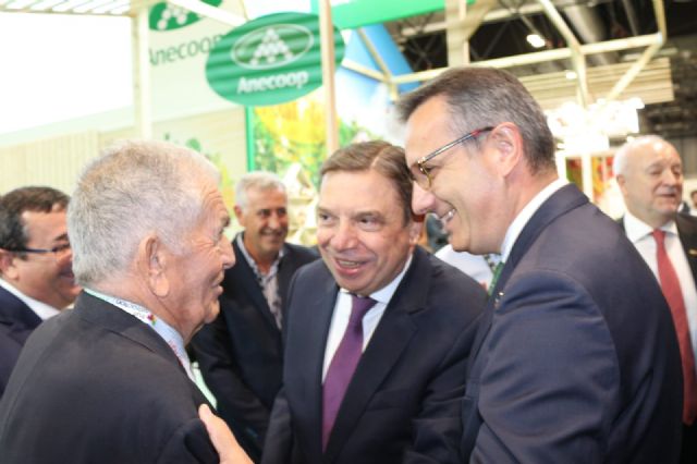 Diego Conesa visita con el ministro de Agricultura los expositores murcianos de Fruit Attraction para poner en valor al sector regional - 1, Foto 1