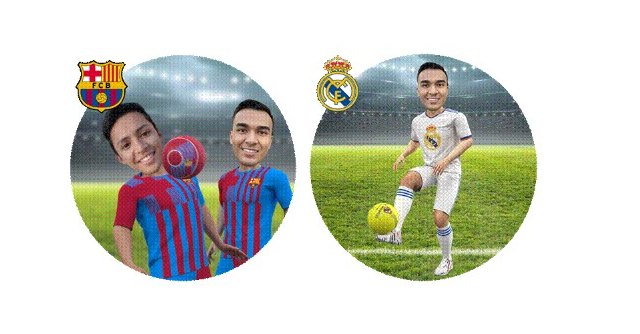 Celebra el Clásico con Snapchat y sus Lentes y Cameos especiales del FC Barcelona y el Real Madrid - 1, Foto 1