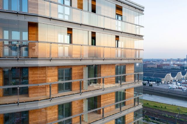 Lumon acristala el rascacielos de madera más alto de alemania con su tecnología inteligente para eficiencia energética - 2, Foto 2