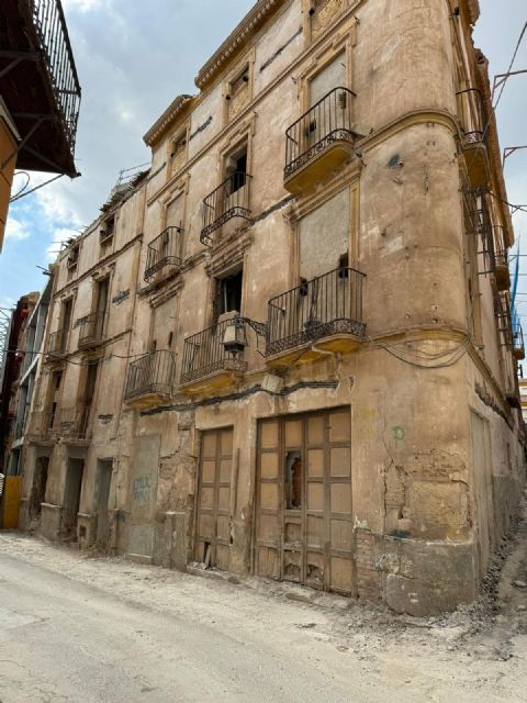 El Ayuntamiento se congratula de la retirada definitiva de los andamios del futuro Palacio de Justicia de Lorca - 2, Foto 2