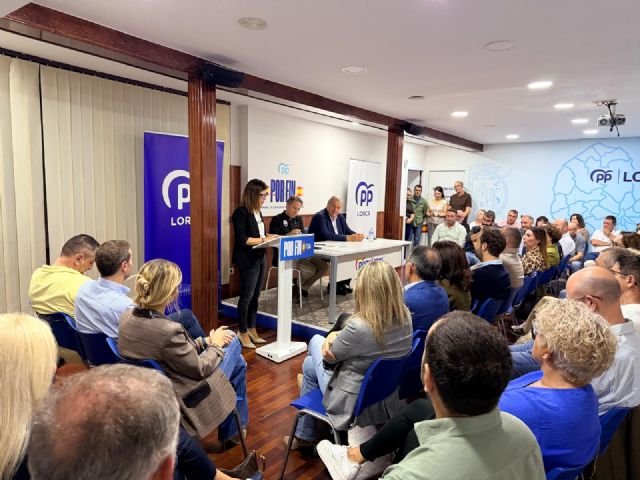 Fulgencio Gil: “El PP de Lorca se prepara para una batalla decisiva para el futuro del país: frenar a Pedro Sánchez y abrir una nueva etapa para España” Fulgencio Gil: “El PP de Lorca se prepara para una batalla decisiva para el futuro del país: frenar a Pedro Sánchez y abrir una nueva etapa para España”