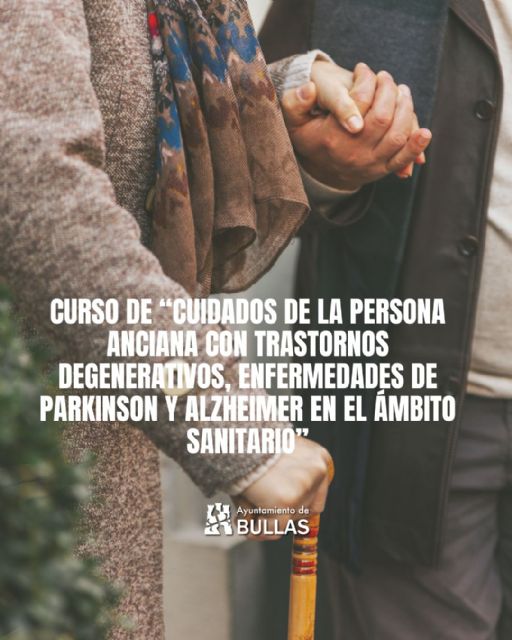 Curso Cuidados de la persona anciana con trastornos degenerativos, enfermedades de Parkinson y Alzheimer en el ámbito sanitario Curso Cuidados de la persona anciana con trastornos degenerativos, enfermedades de Parkinson y Alzheimer en el ámbito sanitario