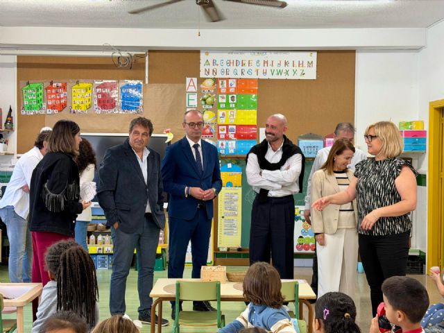 Jaime de los Santos: 'El ejemplo sobresaliente de la política educativa de López Miras debe ser el punto de partida de una nueva ley nacional de educación' Jaime de los Santos: 'El ejemplo sobresaliente de la política educativa de López Miras debe ser el punto de partida de una nueva ley nacional de educación'
