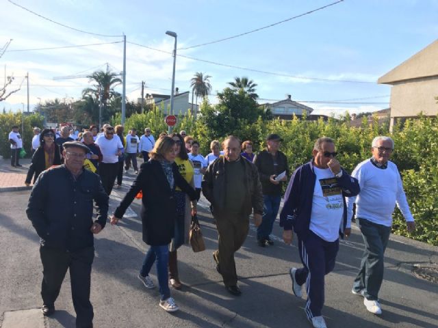 Los mayores de La Albatalía marchan contra la Violencia de género - 2, Foto 2