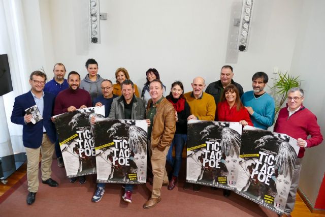 La Murga Teatro pone en escena las últimas horas de vida del escritor Edgar Allan Poe, en Cartagena - 1, Foto 1