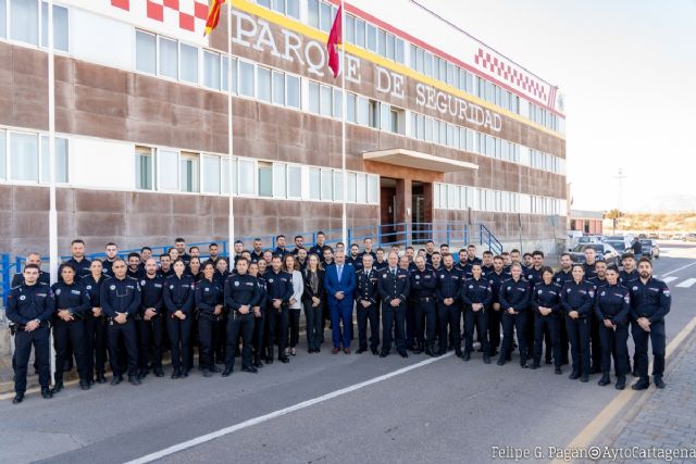 Policía Local de Cartagena se refuerza con el ascenso de dos nuevos inspectores - 1, Foto 1