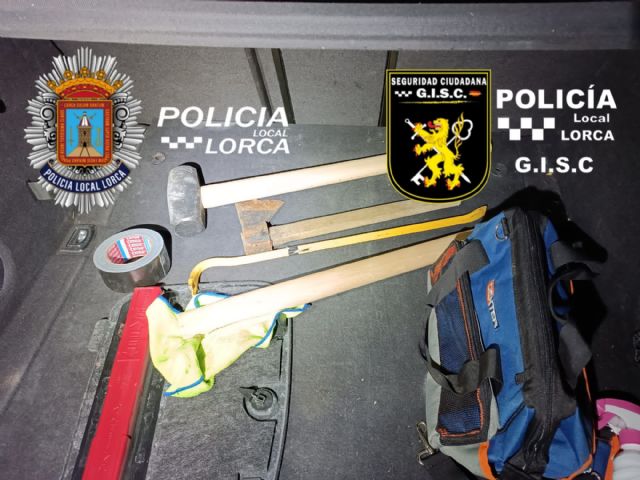 La Policía Local de Lorca consigue frustrar el robo de un cajero automático en la pedanía de La Paca - 1, Foto 1