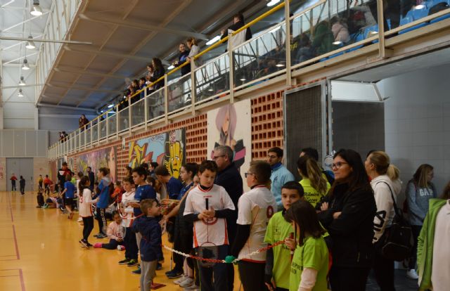 El pabellón 'Mireia Belmonte', escenario de una jornada escolar de bádminton - 1, Foto 1